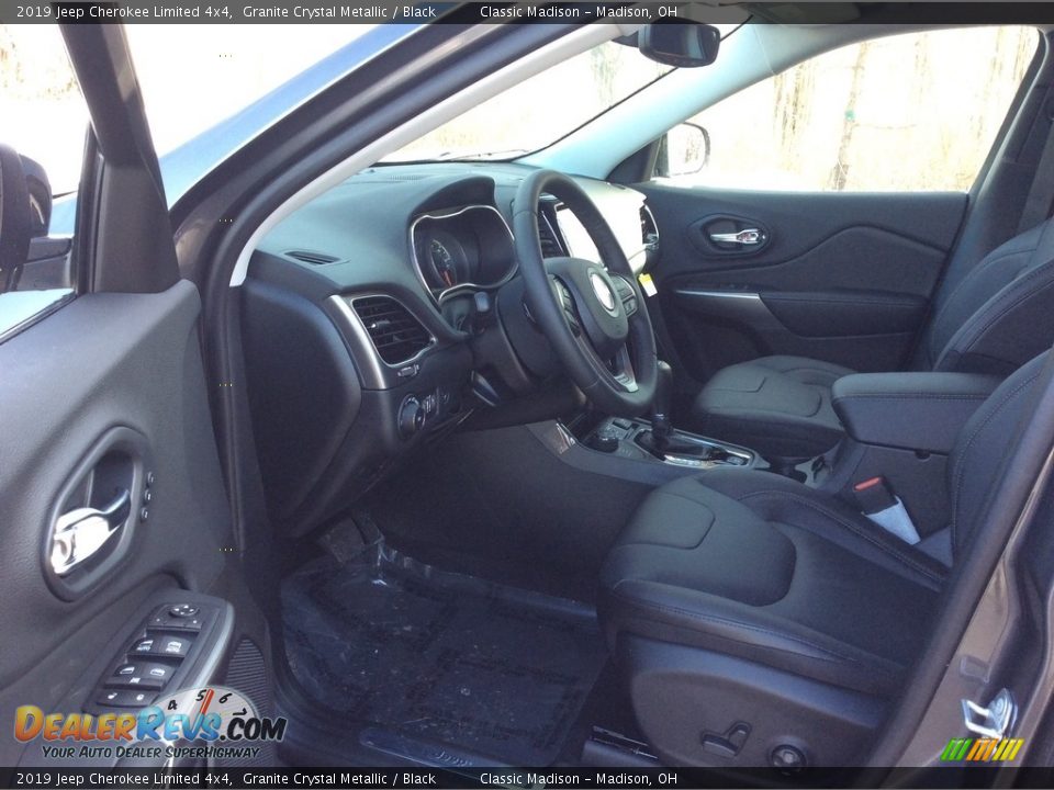 2019 Jeep Cherokee Limited 4x4 Granite Crystal Metallic / Black Photo #9