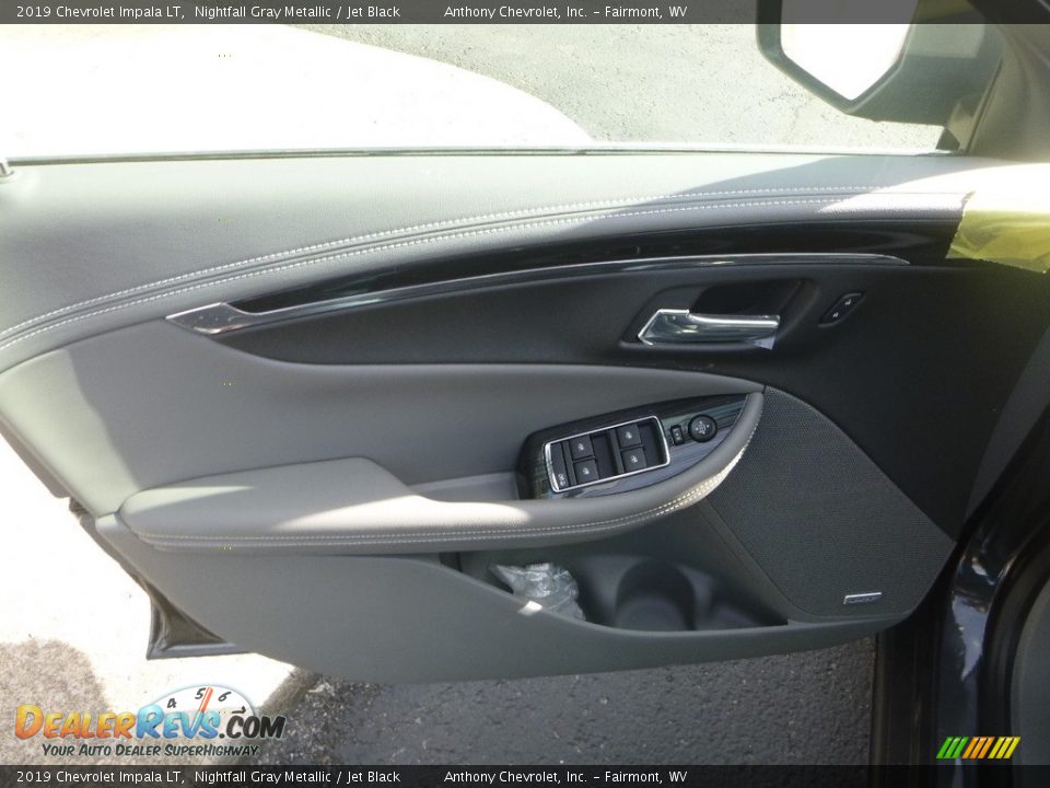 2019 Chevrolet Impala LT Nightfall Gray Metallic / Jet Black Photo #12