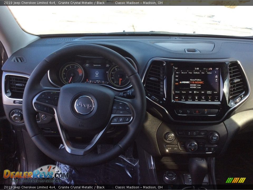 2019 Jeep Cherokee Limited 4x4 Granite Crystal Metallic / Black Photo #12