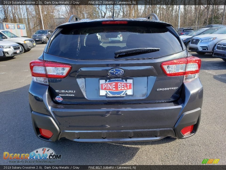 2019 Subaru Crosstrek 2.0i Dark Gray Metallic / Gray Photo #5