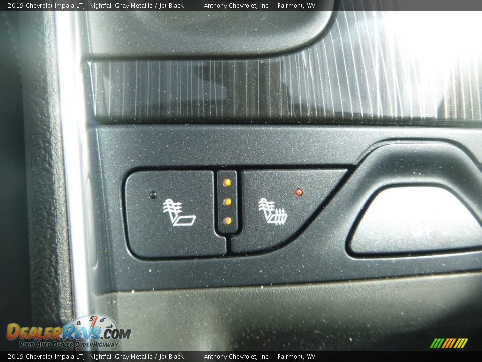 2019 Chevrolet Impala LT Nightfall Gray Metallic / Jet Black Photo #18