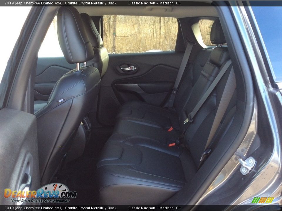 2019 Jeep Cherokee Limited 4x4 Granite Crystal Metallic / Black Photo #17