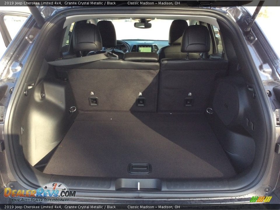 2019 Jeep Cherokee Limited 4x4 Granite Crystal Metallic / Black Photo #18