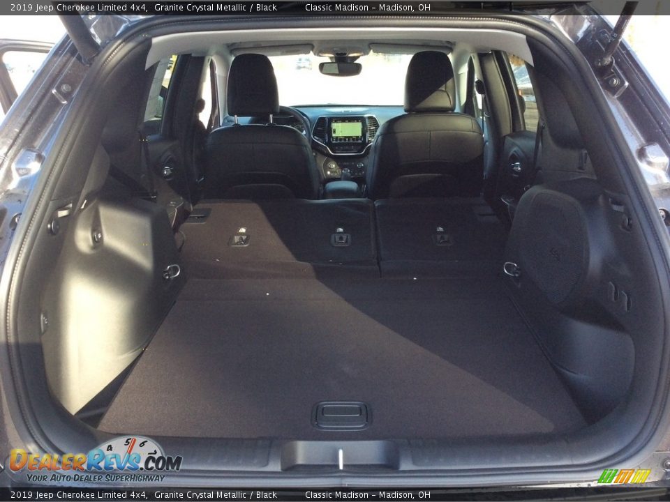 2019 Jeep Cherokee Limited 4x4 Granite Crystal Metallic / Black Photo #19