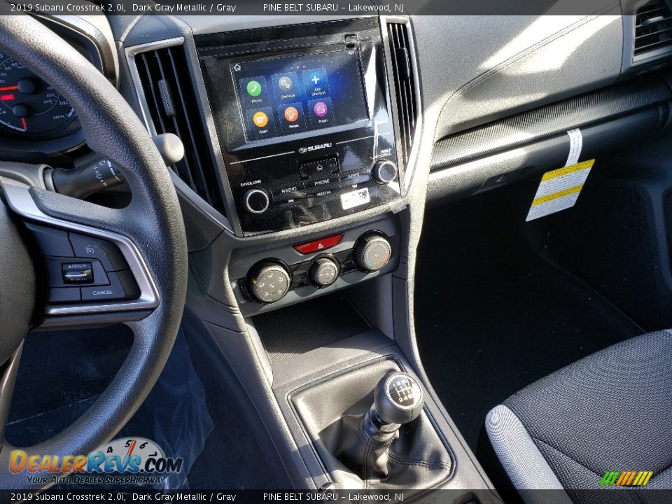 2019 Subaru Crosstrek 2.0i Dark Gray Metallic / Gray Photo #10