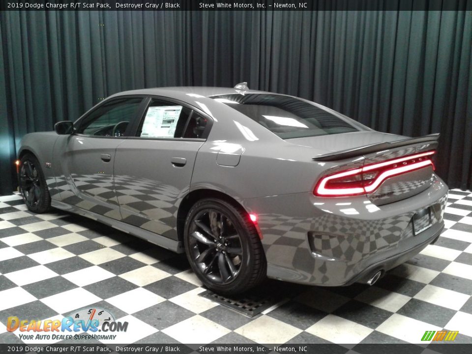 2019 Dodge Charger R/T Scat Pack Destroyer Gray / Black Photo #8