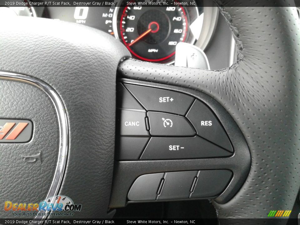 2019 Dodge Charger R/T Scat Pack Steering Wheel Photo #18