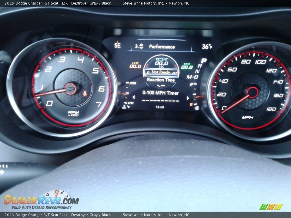 2019 Dodge Charger R/T Scat Pack Gauges Photo #19