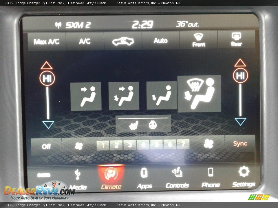 2019 Dodge Charger R/T Scat Pack Destroyer Gray / Black Photo #23