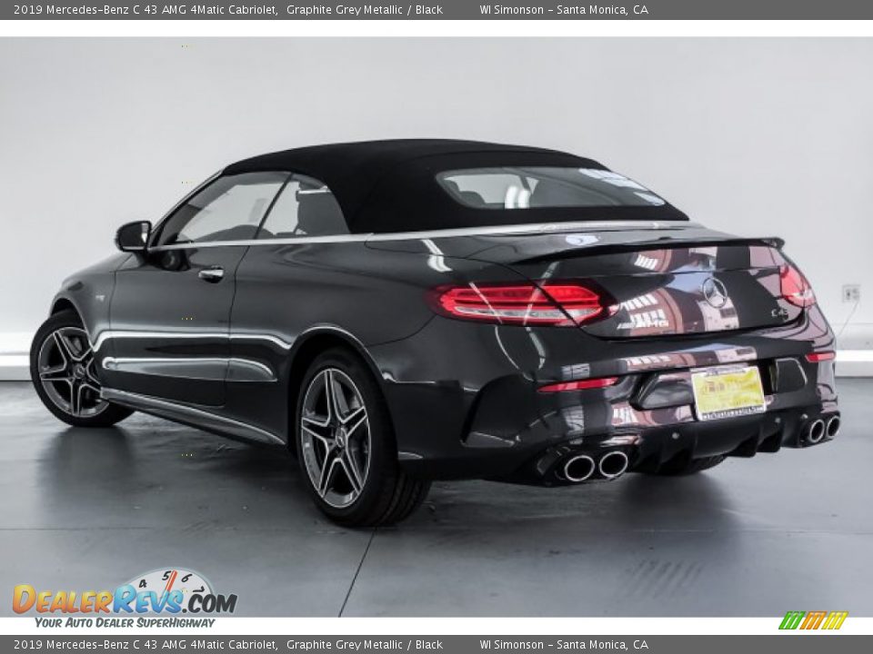 2019 Mercedes-Benz C 43 AMG 4Matic Cabriolet Graphite Grey Metallic / Black Photo #2