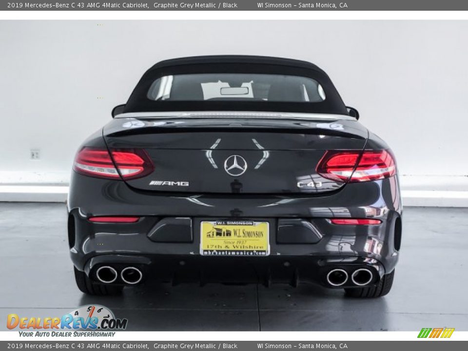 2019 Mercedes-Benz C 43 AMG 4Matic Cabriolet Graphite Grey Metallic / Black Photo #3
