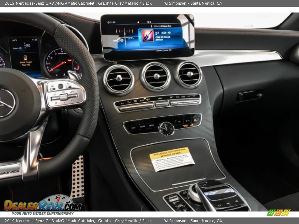 2019 Mercedes-Benz C 43 AMG 4Matic Cabriolet Graphite Grey Metallic / Black Photo #6