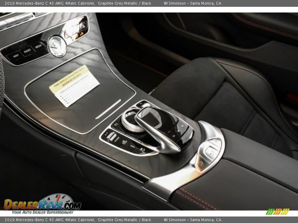 2019 Mercedes-Benz C 43 AMG 4Matic Cabriolet Graphite Grey Metallic / Black Photo #7