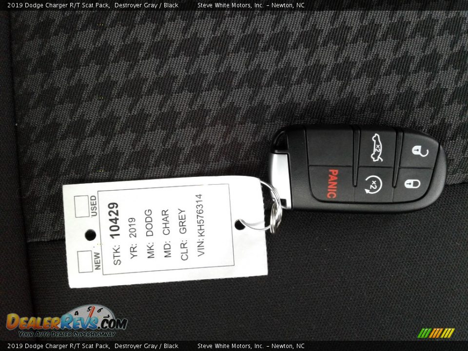 2019 Dodge Charger R/T Scat Pack Destroyer Gray / Black Photo #34