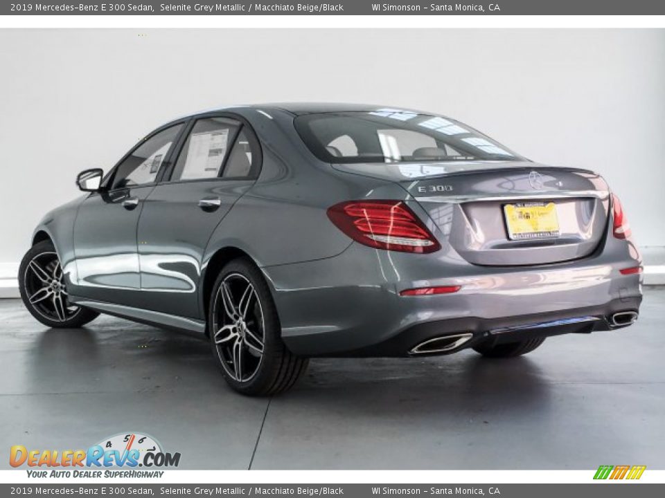 2019 Mercedes-Benz E 300 Sedan Selenite Grey Metallic / Macchiato Beige/Black Photo #2