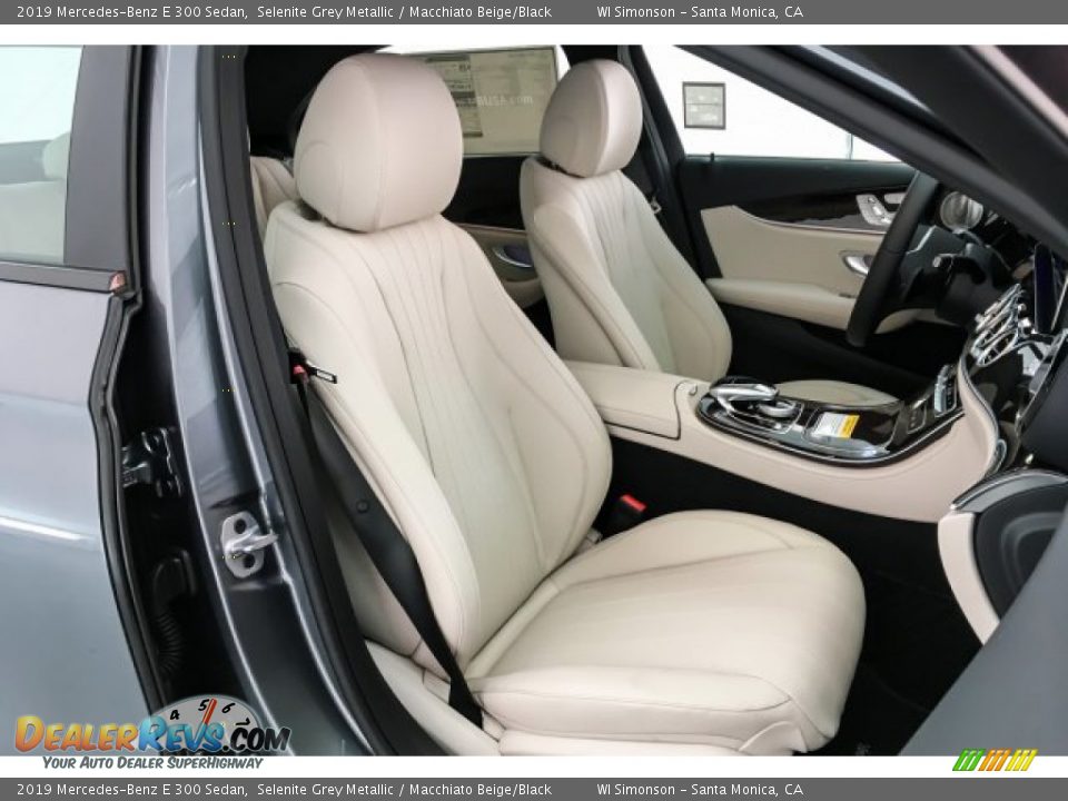 2019 Mercedes-Benz E 300 Sedan Selenite Grey Metallic / Macchiato Beige/Black Photo #5