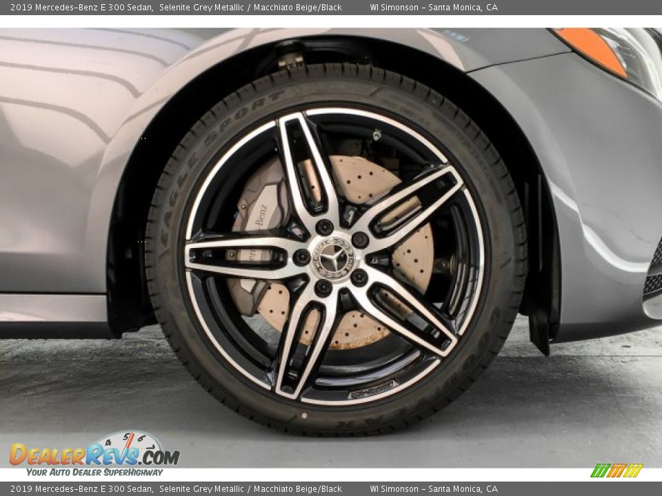 2019 Mercedes-Benz E 300 Sedan Selenite Grey Metallic / Macchiato Beige/Black Photo #9