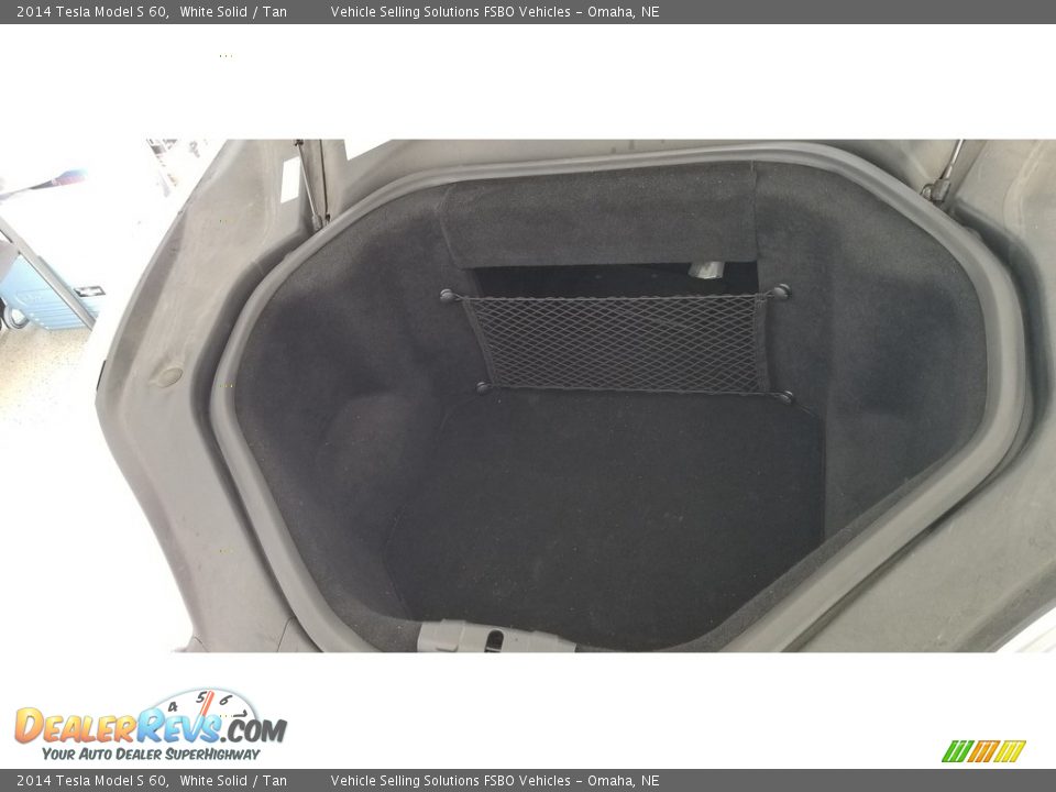 2014 Tesla Model S 60 White Solid / Tan Photo #10