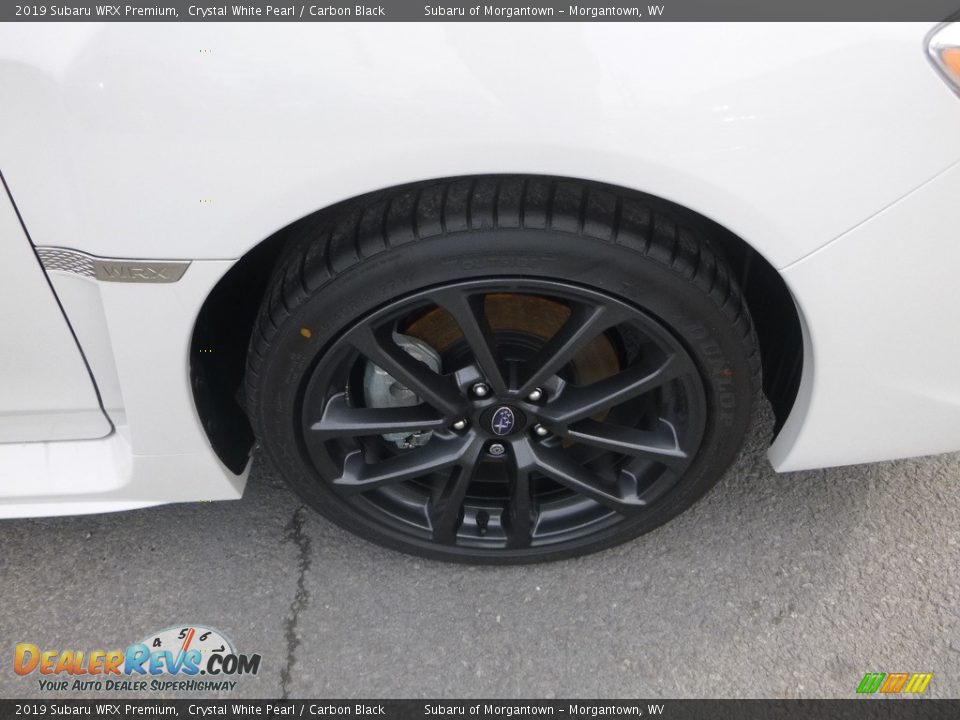 2019 Subaru WRX Premium Crystal White Pearl / Carbon Black Photo #2