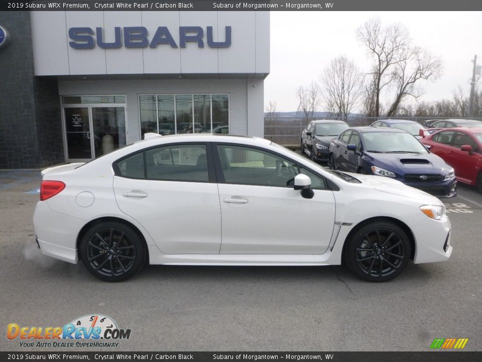2019 Subaru WRX Premium Crystal White Pearl / Carbon Black Photo #3