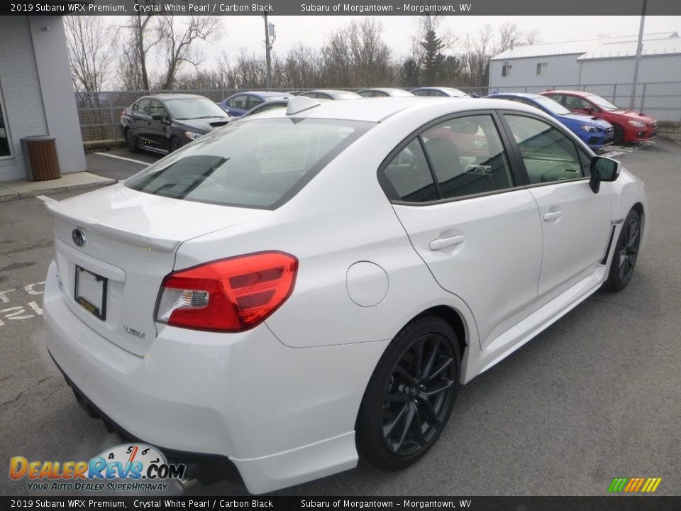 2019 Subaru WRX Premium Crystal White Pearl / Carbon Black Photo #4