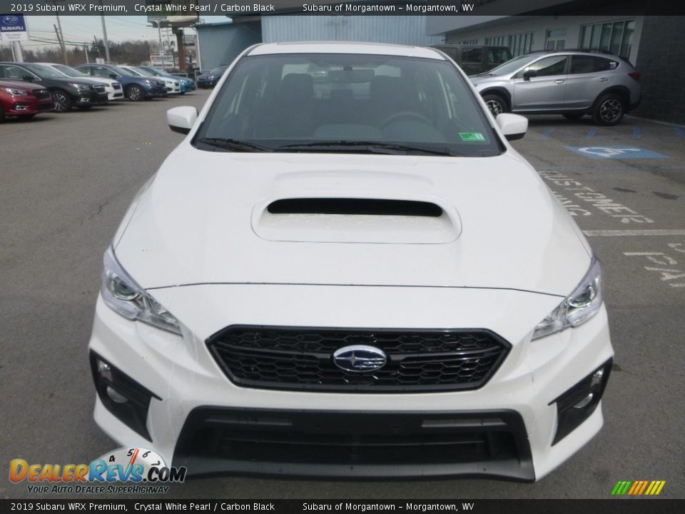 2019 Subaru WRX Premium Crystal White Pearl / Carbon Black Photo #9