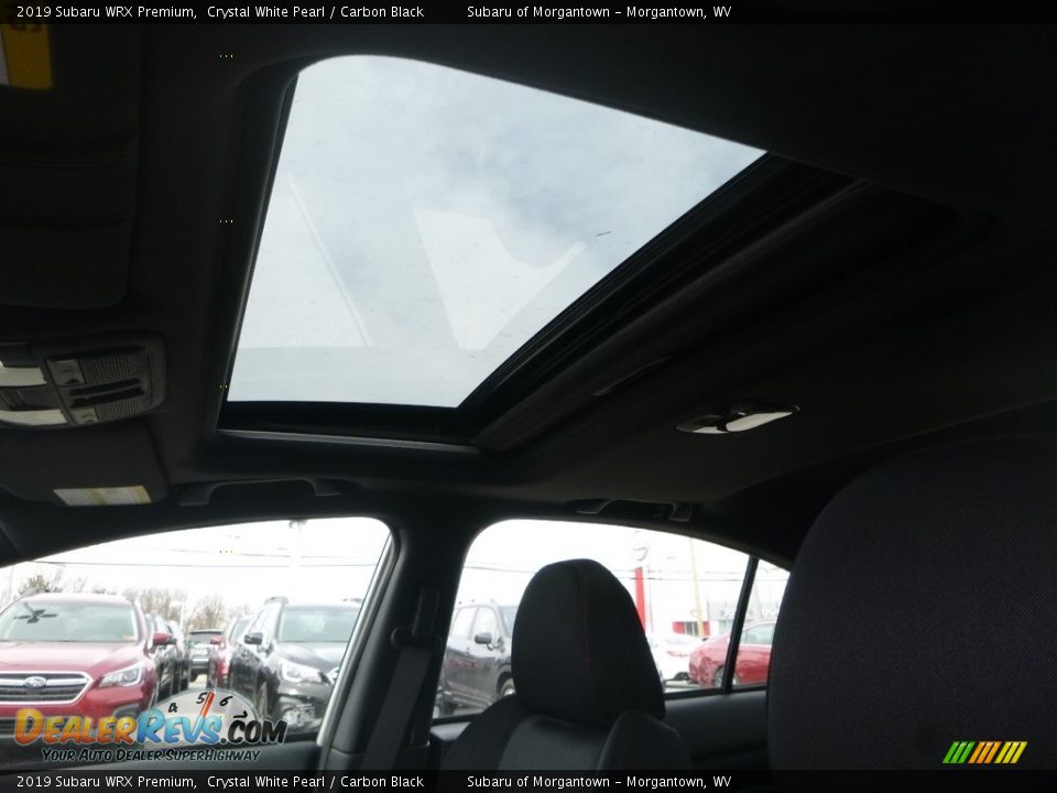 2019 Subaru WRX Premium Crystal White Pearl / Carbon Black Photo #15