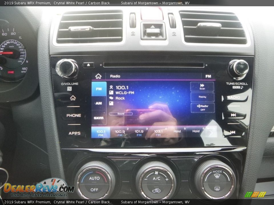 2019 Subaru WRX Premium Crystal White Pearl / Carbon Black Photo #16
