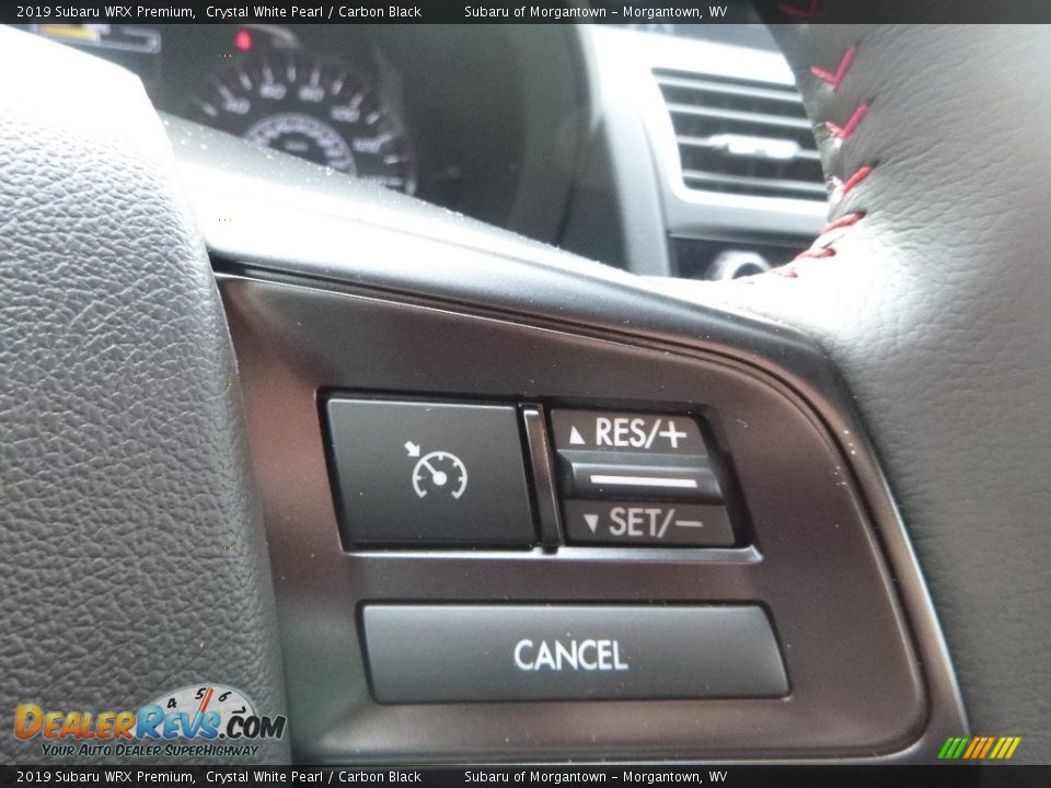2019 Subaru WRX Premium Crystal White Pearl / Carbon Black Photo #18