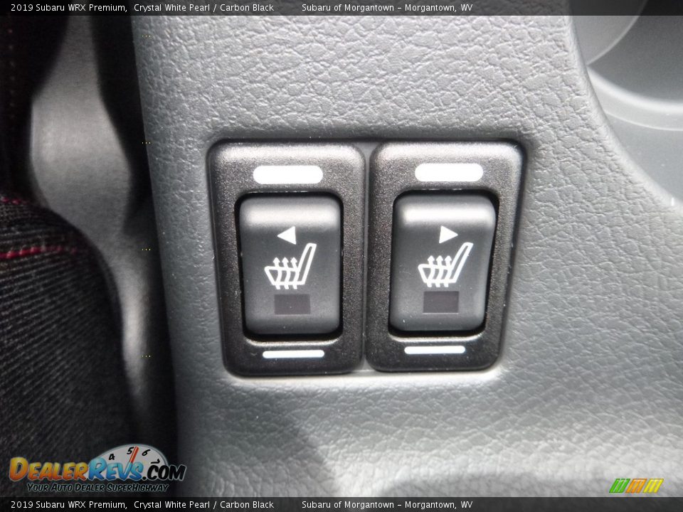 2019 Subaru WRX Premium Crystal White Pearl / Carbon Black Photo #20