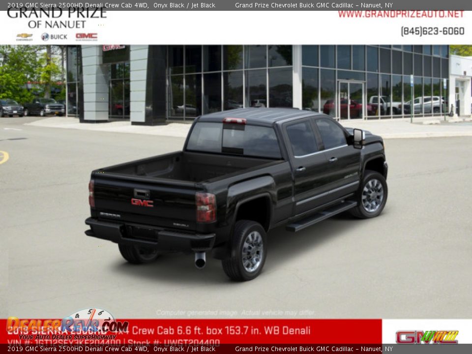 2019 GMC Sierra 2500HD Denali Crew Cab 4WD Onyx Black / Jet Black Photo #3