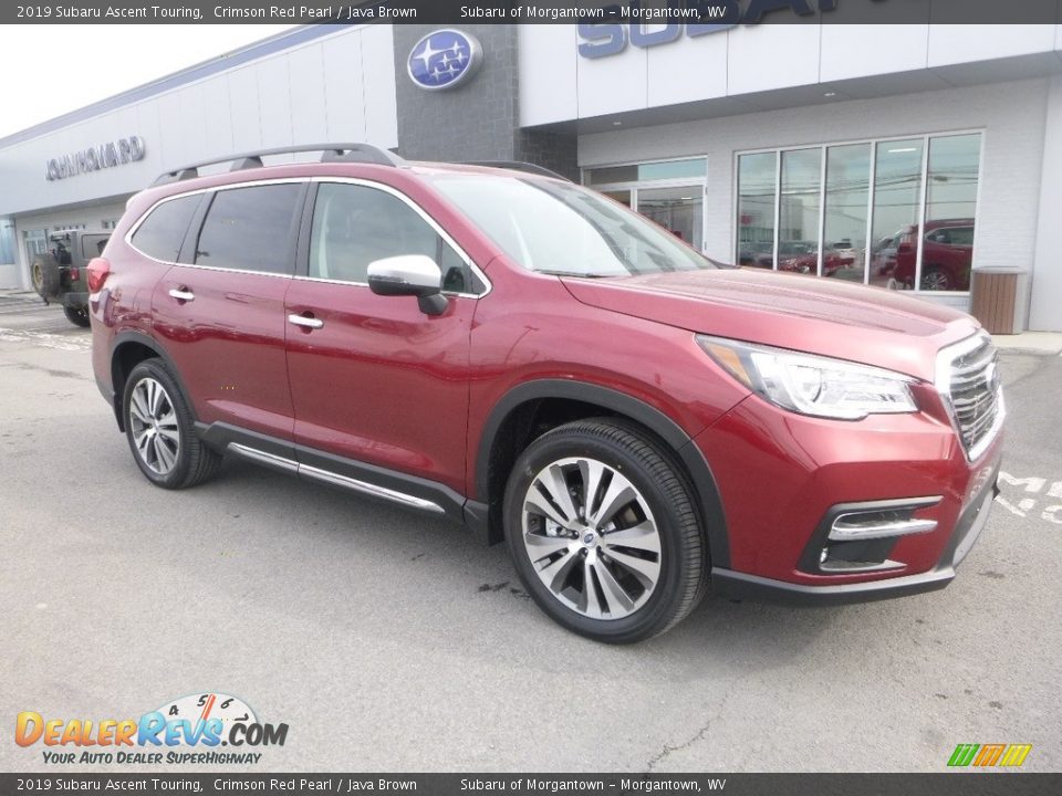 2019 Subaru Ascent Touring Crimson Red Pearl / Java Brown Photo #1