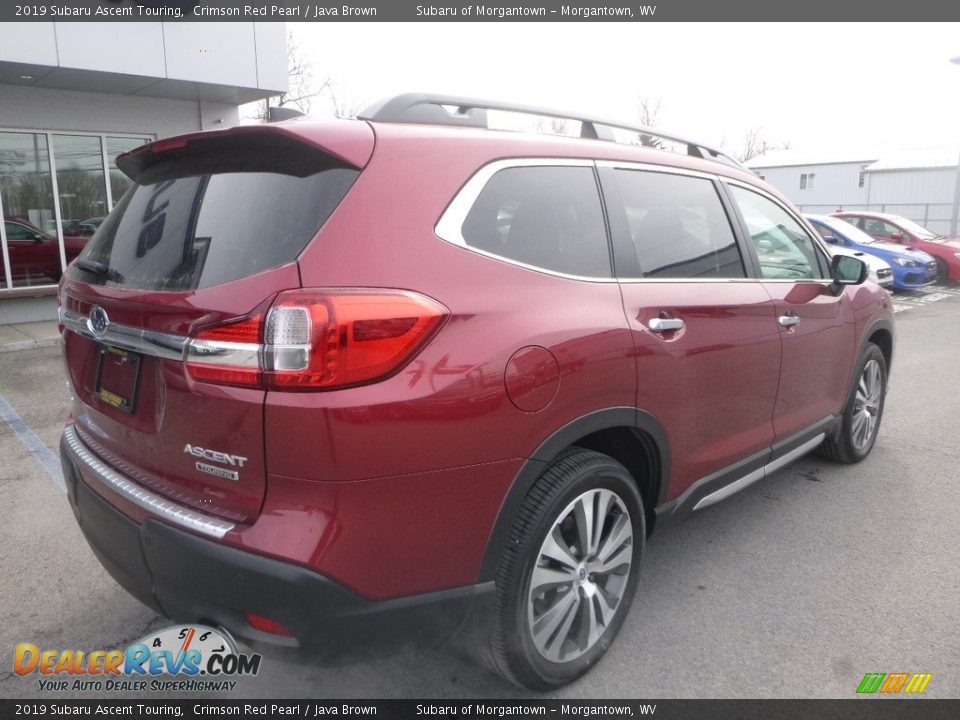 2019 Subaru Ascent Touring Crimson Red Pearl / Java Brown Photo #4