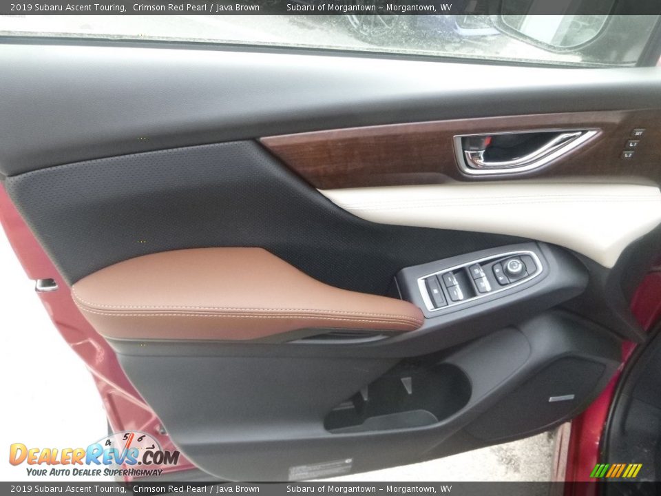 2019 Subaru Ascent Touring Crimson Red Pearl / Java Brown Photo #14