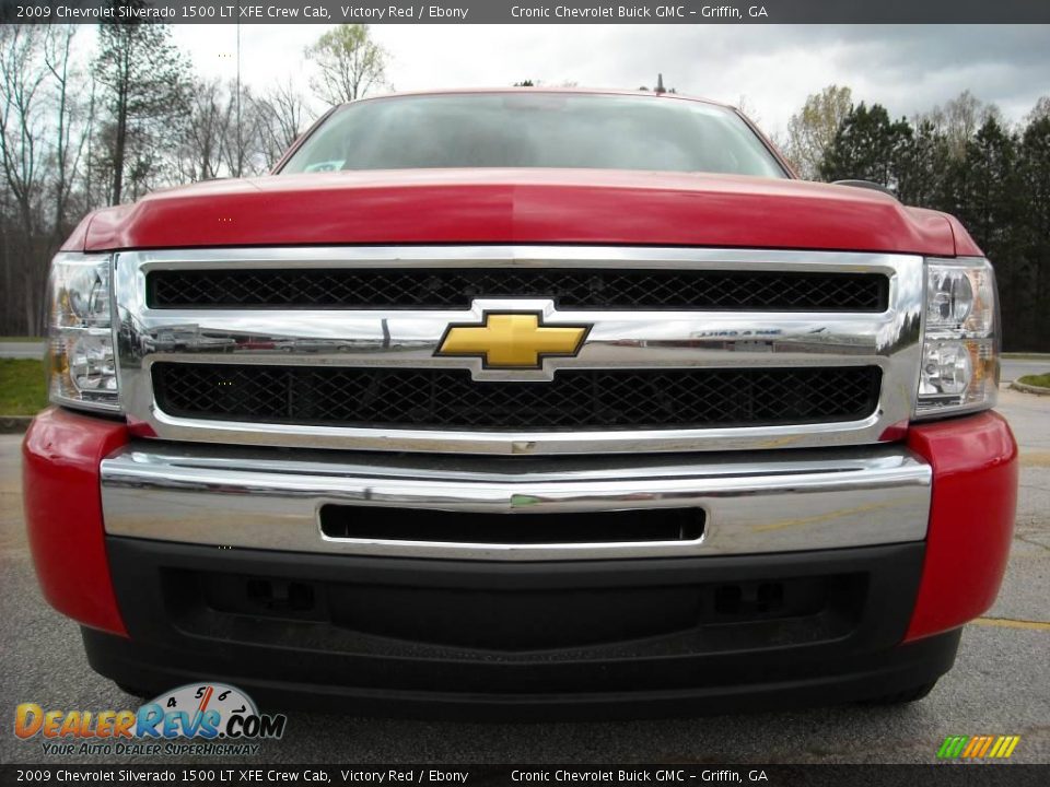 2009 Chevrolet Silverado 1500 LT XFE Crew Cab Victory Red / Ebony Photo #3