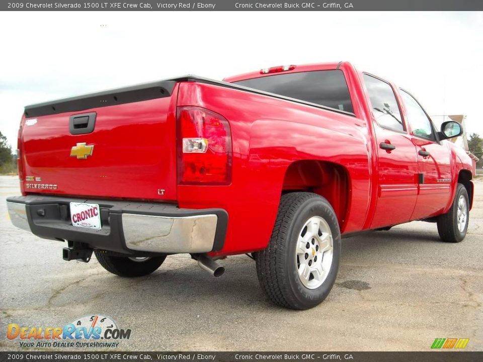 2009 Chevrolet Silverado 1500 LT XFE Crew Cab Victory Red / Ebony Photo #6