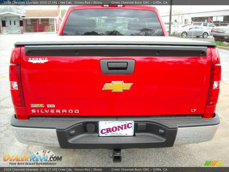 2009 Chevrolet Silverado 1500 LT XFE Crew Cab Victory Red / Ebony Photo #7