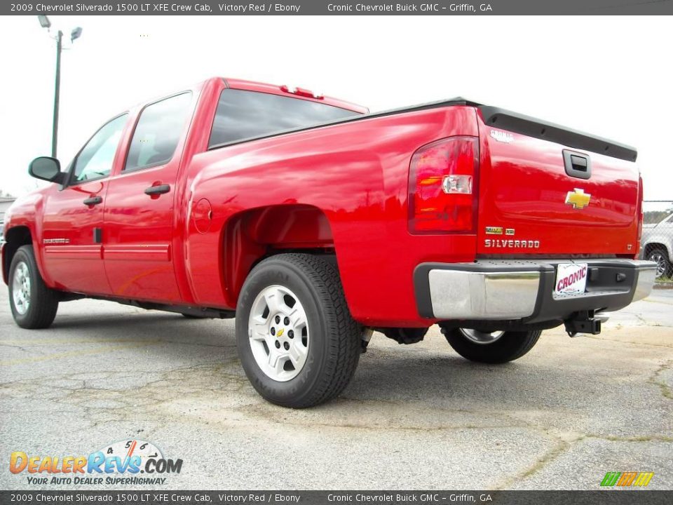 2009 Chevrolet Silverado 1500 LT XFE Crew Cab Victory Red / Ebony Photo #8