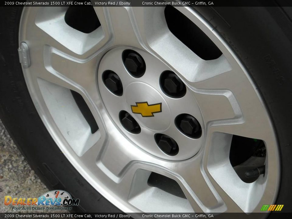 2009 Chevrolet Silverado 1500 LT XFE Crew Cab Victory Red / Ebony Photo #9