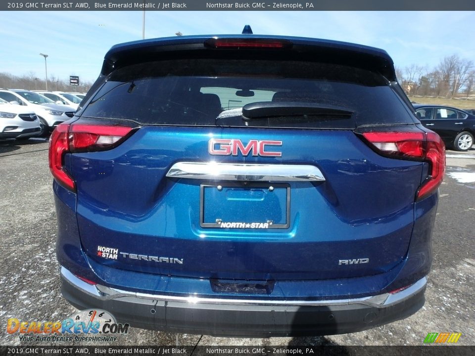 2019 GMC Terrain SLT AWD Blue Emerald Metallic / Jet Black Photo #6