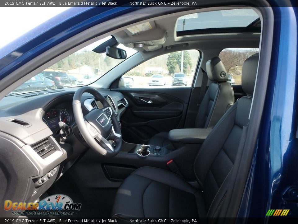 2019 GMC Terrain SLT AWD Blue Emerald Metallic / Jet Black Photo #11