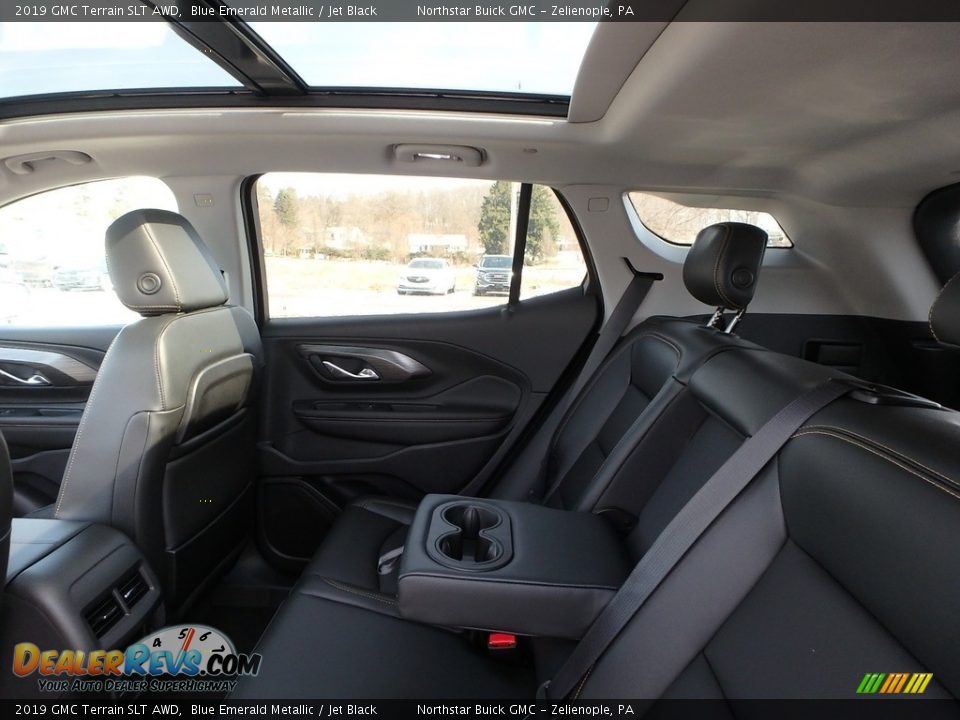 2019 GMC Terrain SLT AWD Blue Emerald Metallic / Jet Black Photo #12