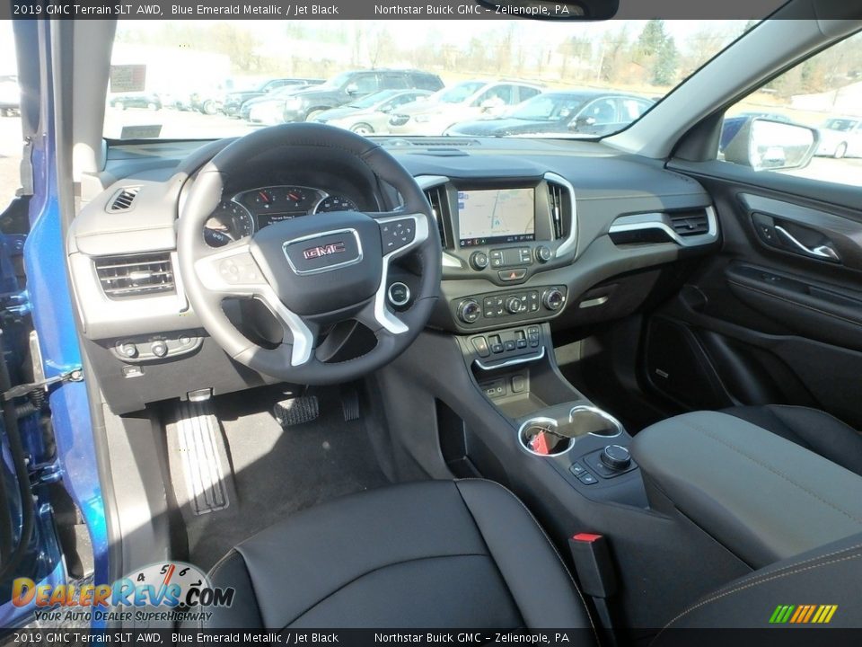 2019 GMC Terrain SLT AWD Blue Emerald Metallic / Jet Black Photo #13