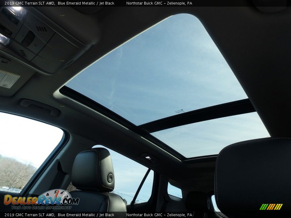 2019 GMC Terrain SLT AWD Blue Emerald Metallic / Jet Black Photo #16