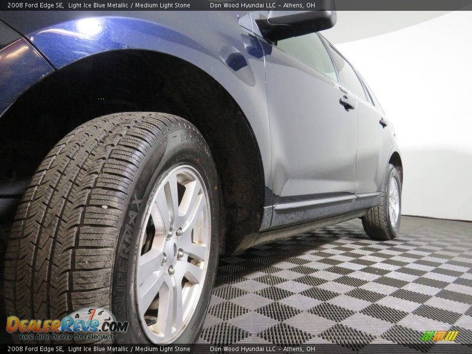 2008 Ford Edge SE Light Ice Blue Metallic / Medium Light Stone Photo #10
