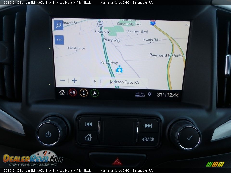2019 GMC Terrain SLT AWD Blue Emerald Metallic / Jet Black Photo #20