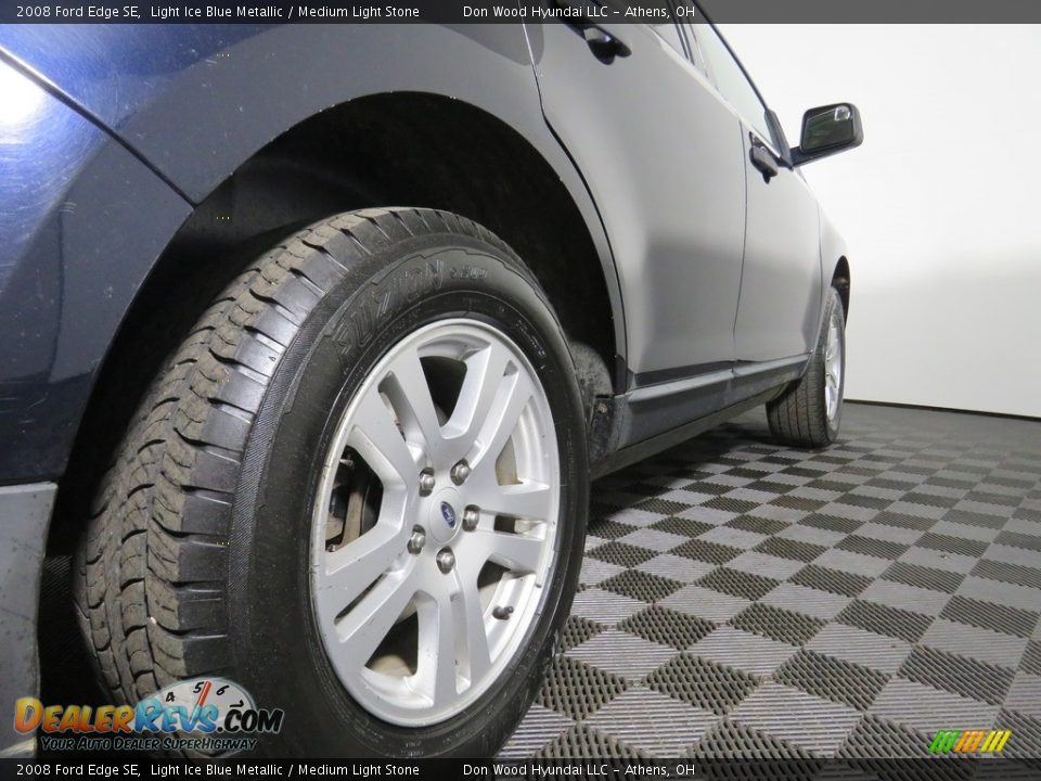 2008 Ford Edge SE Light Ice Blue Metallic / Medium Light Stone Photo #11