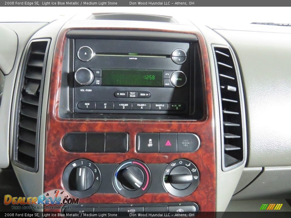 2008 Ford Edge SE Light Ice Blue Metallic / Medium Light Stone Photo #12