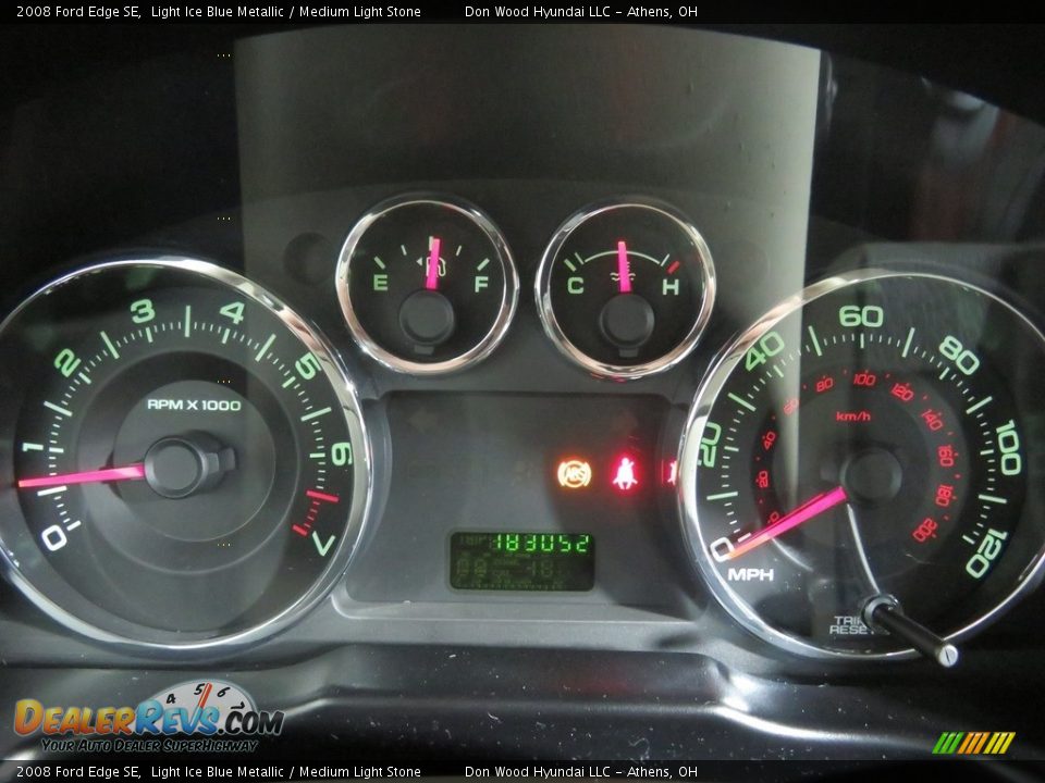 2008 Ford Edge SE Light Ice Blue Metallic / Medium Light Stone Photo #13