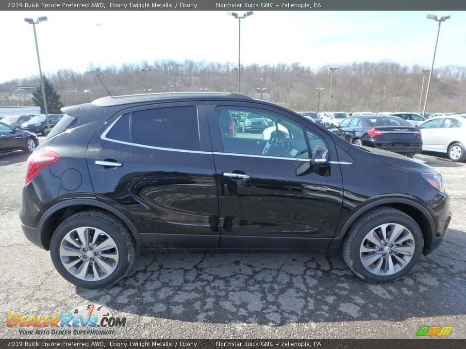2019 Buick Encore Preferred AWD Ebony Twilight Metallic / Ebony Photo #4
